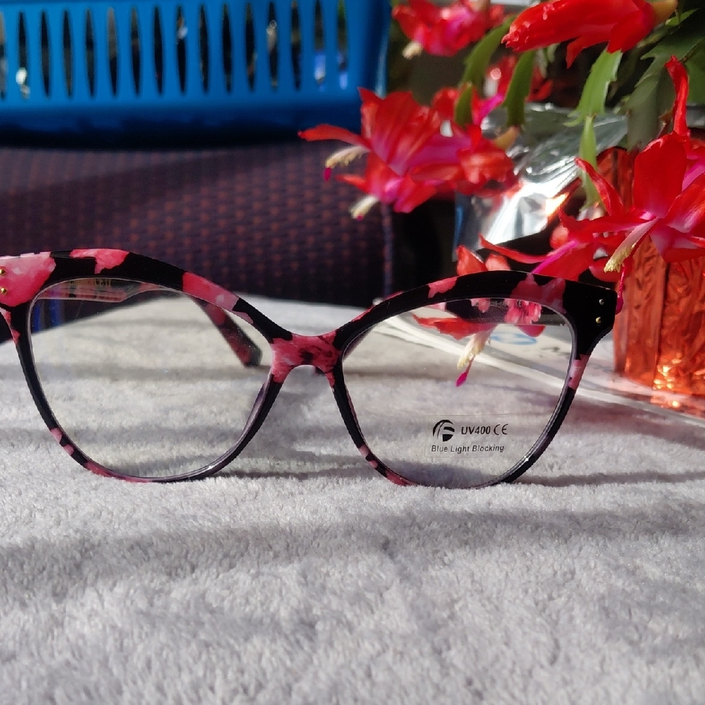 Chic Floral Women's Glasses